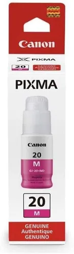Miniatura 5 de Canon PIXMA G6020 Supertank inalámbrico (Megatank) GI-20 - Botella de tinta cian, compatible con PIXMA G6020 GI-20, botella de tinta magenta