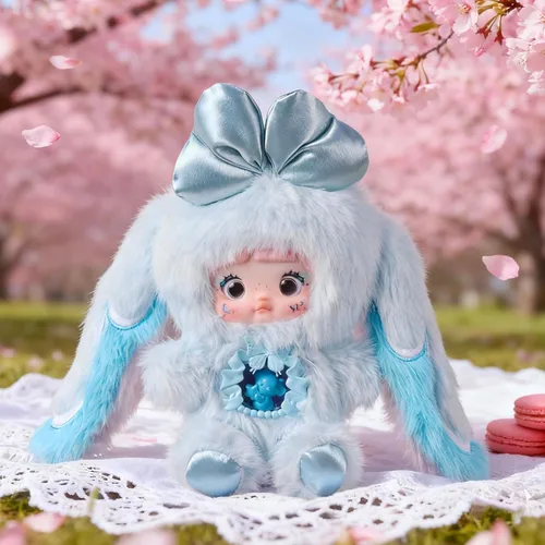 Miniatura 9 de POP JOY Nommi - Caja ciega de peluche V6 de felpa con 3 expresiones, adorable y misterioso, juguetes de peluche para niños y coleccionistas, figura
