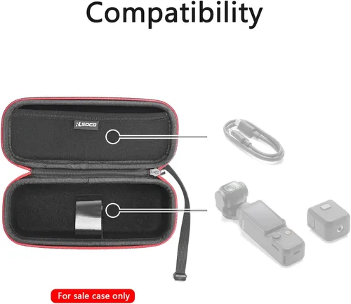 Miniatura 3 de RLSOCO Estuche de transporte para DJI Osmo Pocket 4/Osmo Pocket 3 Creator Combo (solo funda)