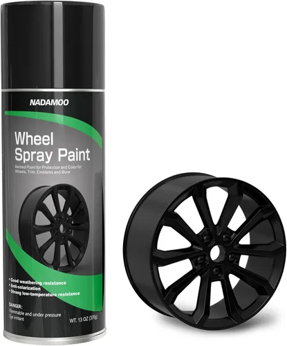 NADAMOO Pintura en Aerosol para Llantas de Aluminio, Pintura en Aerosol para Llantas de Automóvil para Recolorear y Proteger Superficies Metálicas,