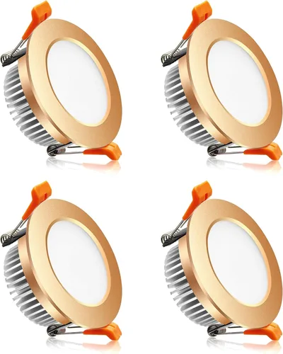 Miniatura 7 de Iluminación empotrable LED de 2 pulgadas, regulable, 3 W (equivalente a halógeno de 35 W), blanco ultra cálido de 2700 K, CRI80, luz de techo LED