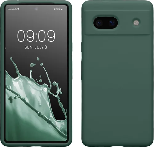 Miniatura 116 de kwmobile Funda Compatible con Google Pixel 6 Pro - Funda de Teléfono de Silicona TPU con Acabado Suave - Azul Caribe