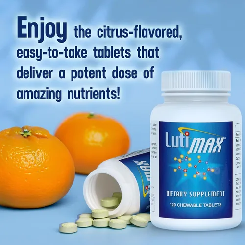 Miniatura 7 de Luti max Complejo de luteolina con rutina, suplementos cerebrales de apoyo inmunológico, bioflavonoides con vitamina C, D y E para problemas