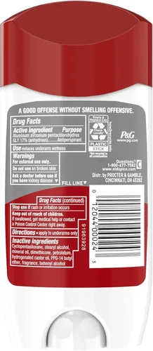 Miniatura 6 de Old Spice Antitranspirante y desodorante para hombres, alta resistencia, barra de larga duración, 3 onzas (paquete de 6)