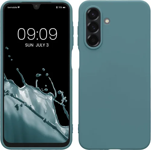 Miniatura 116 de kwmobile Funda compatible con Samsung Galaxy A23 4G / 5G - Funda de silicona TPU metálica suave y delgada - Rojo oscuro metálico