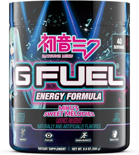 Miniatura 7 de G Fuel aDrive - Polvo de bebida energética, mezcla de cafeína preentrenamiento para juegos, sin azúcar, aminoácidos para el enfoque, vitaminas +