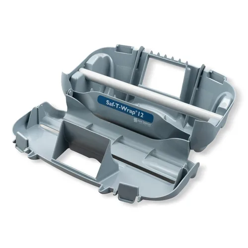 Miniatura 2 de Carlisle FoodService Products SW12 Saf-T-Wrap - Despachador de papel de aluminio/película para rollos de 12 pulgadas, color gris