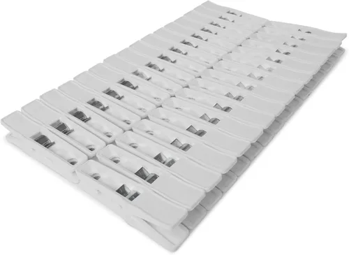 Miniatura 6 de Plasti-Flex Alfileres de ropa – Alfileres de ropa de plástico resistente – Pinzas para colgar ropa, secar, recortar – Clips de lavandería para secar