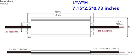 Miniatura 8 de Módulo LED DC12V blanco 6500K inyección 5 LED módulo 1,2 W con fuente de alimentación