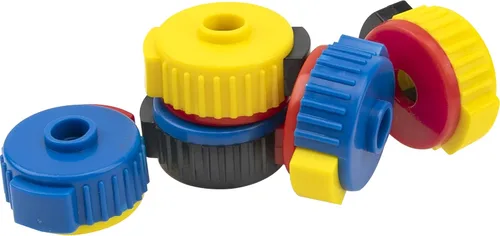 Miniatura 3 de 5 piezas Yootones Drum Quick Release Nut Remove Platillos Tapón de rosca para soportes de base empotrada, kit de tambor limpiaparabrisas de tambor