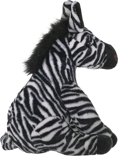 Miniatura 12 de Wild Republic Peluche de cebra, animal de peluche, regalos para niños, Cuddlekins de 12 pulgadas, multicolor