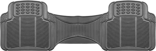 Miniatura 18 de FH Group Alfombrillas para Piso de Automóvil - Alfombrillas de Piso de Goma Resistente para Automóviles, Ajuste Universal Juego Completo, Gris