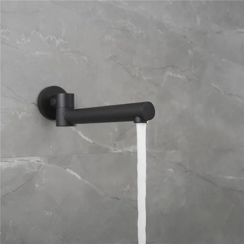 Miniatura 3 de Grifo mezclador de bañera con cabezal de ducha de mano, montaje en pared, boquilla de llenado de bañera con kit de válvula de ducha, rociador