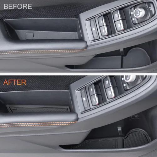 Miniatura 3 de JKCOVER Compatible con Subaru Crosstrek 2018 2019 2022 2021 2022 2023/Subaru Impreza 2017-2023 Accesorios de Consola Central Alfombrillas