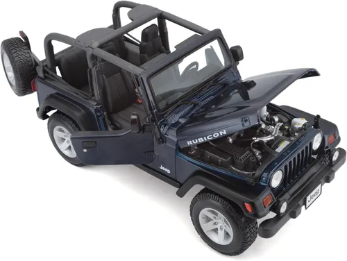 Miniatura 3 de Maisto Jeep Wrangler Rubicon 1:18 (los colores pueden variar)
