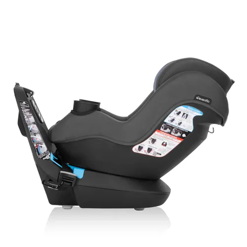 Miniatura 9 de Evenflo REO by Revolve360 - Asiento convertible giratorio 2 en 1 para automóvil, 360 grados, para bebé a niño, orientación hacia adelante y hacia