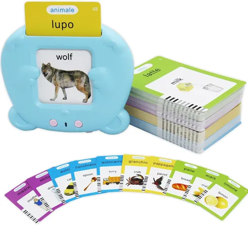 Miniatura 8 de MAYAPHILOS - Tarjetas didácticas del alfabeto con sonido para niños de 3-8 años, 510 palabras, juguete educativo interactivo Montessori, regalos