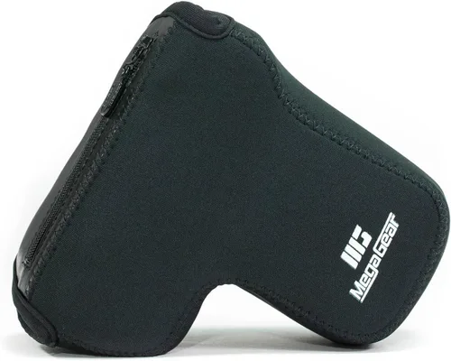 Miniatura 12 de MegaGear MG1500 Sony Alpha A6400, A6500 (0.709-5.315 in) Funda de neopreno ultra ligera para cámara - Gris
