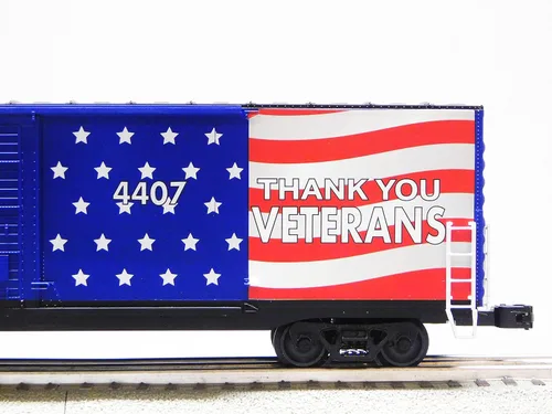 Miniatura 6 de LIONEL Montana Rail Link Bandera iluminada BOXCAR #4407 O Gauge