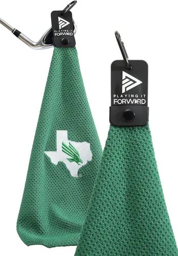 Miniatura 14 de Toallas de golf magnéticas para bolsas de golf con clip y imán ultra fuerte - Toalla de microfibra con tejido de gofre para sujeción segura