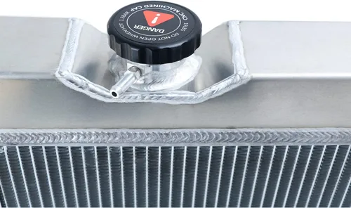 Miniatura 7 de Radiador Mustang CU259 1966 compatible con radiador Ford Falcon/Ranchero 1960-1965, radiador Mustang 1965-1966, radiadores Mercury Comet 63-66, V8