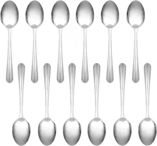 Miniatura 11 de TrueCraftware - Winsor - Juego de 12 tenedores de acero inoxidable para ostras de 0.059 in de grosor, cubiertos de cocina para el hogar