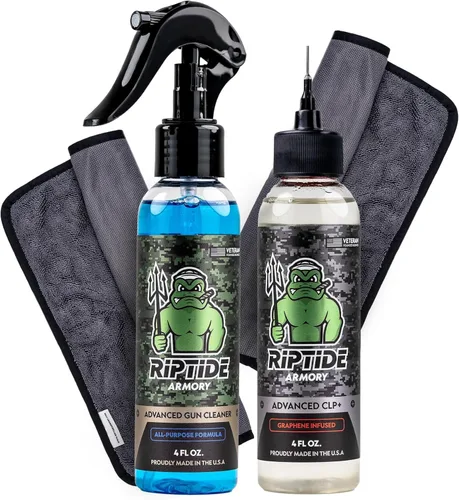 Miniatura 2 de Riptide Armory Advanced Gun Cleaner & CLP+ Kit - Limpia, lubrica, protege la fórmula específica de larga duración - Tecnología Nano Coat - Propiedad