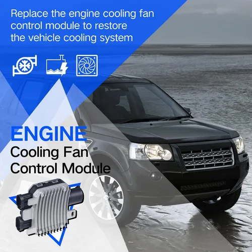 Miniatura 4 de Módulo de control de ventilador de refrigeración compatible con Volvo S60 S80 V40 V60 XC60 XC70; Land Rover Evoque Freelander II; Ford Galaxy
