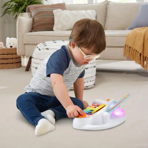 Miniatura 4 de LeapFrog Piano de luces arcoíris para aprender y tocar