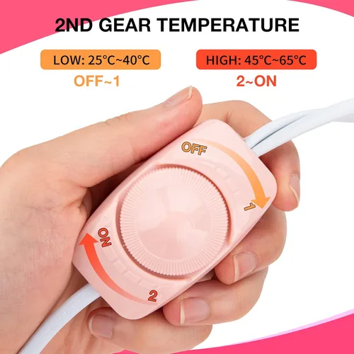 Miniatura 3 de Noverlife Guantes eléctricos con calefacción para tratamiento de cera de manos de parafina, guantes calentadores de manicura para arte de uñas