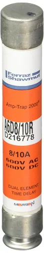 Miniatura 15 de Mersen a6d-r amp-trap Clase de 2000 time-delay/RK1 Fusible con fusible visual Open Indicador, 1