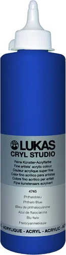 Miniatura 47 de Lukas CRYL Studio Artist - Pintura acrílica para artistas, Alizarín Carmesí, tubo de 125 ml - Pinturas acrílicas de alto pigmento para pintura