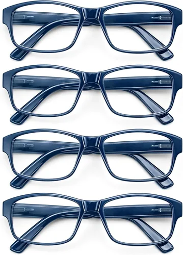 Miniatura 10 de HEEYYOK Gafas de lectura de 0.5 para hombre, grandes lectores para hombres, anchas, negras, XXL, marco de gran tamaño, lentes de lectura