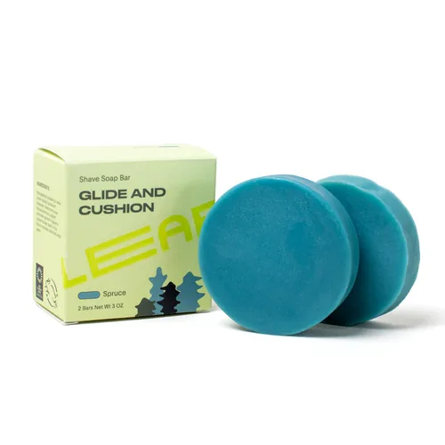 Miniatura 6 de Leaf Shave - Jabón de afeitar de hojas - Jabón totalmente natural, sin fragancia para aseo y preparación de la piel para mujeres y hombres, 1.5