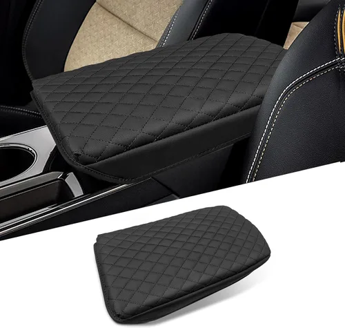 Miniatura 29 de Ajuste Personalizado para Funda de Consola Central 2015-2020 Ford F150, 2017-2022 F250 F350 F450, 2018-2024 Ford Expedition Protector de Brazo