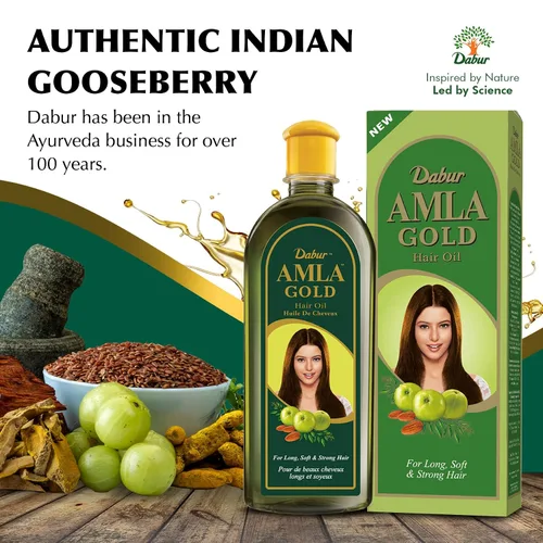 Miniatura 3 de Aceite de cabello Amla Natural de Vatika – Aceite herbal nutritivo para un cabello más fuerte, más grueso y más brillante – Enriquecido