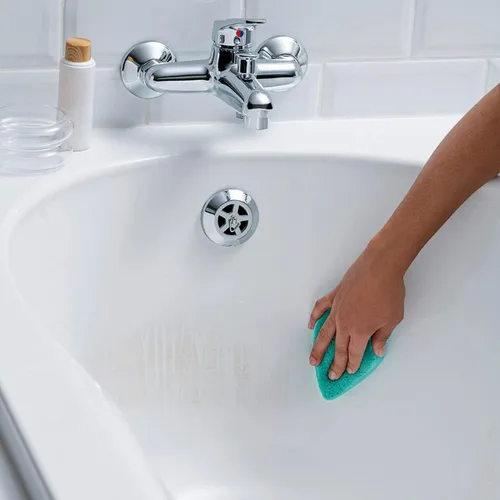Miniatura 15 de Scotch-Brite Swift Scrub - Estropajos Limpiadores de Baño, Removedor de Espuma de Jabón para Limpiar el Baño, Almohadillas Estropajos de Baño