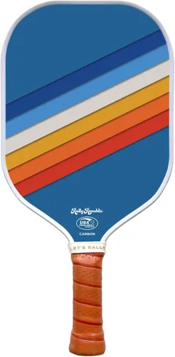 Miniatura 14 de Pala de pickleball con licencia oficial, raqueta aprobada por la Asociación de Pickleball de Estados Unidos, núcleo de panal ligero, exterior