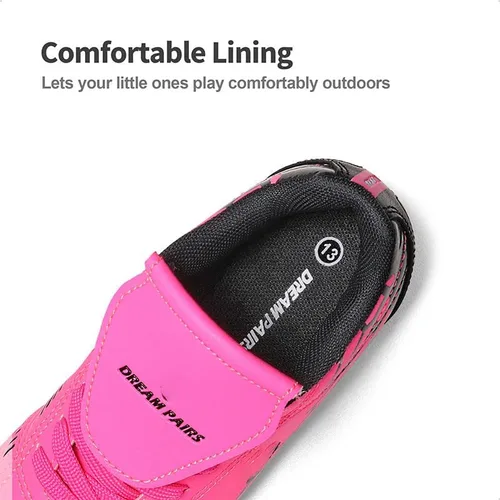 Miniatura 3 de DREAM PAIRS Zapatos de fútbol para niños y niñas al aire libre para niños pequeños y grandes
