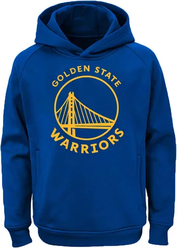 Miniatura 33 de Outerstuff NBA Kids Youth 8-20 Team Color Alternate Polyester Performance Primary Logo Sudadera Sudadera Sudadera con capucha Phoenix Suns Púrpura