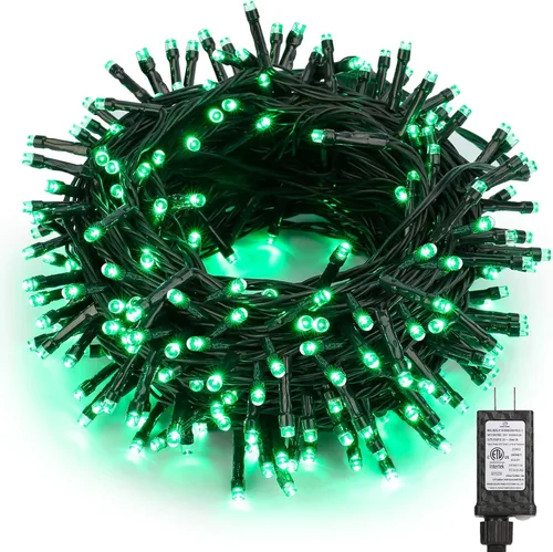 Miniatura 13 de Brizled - Luces inteligentes para árbol de Navidad, 20 metros / 66 pies, 200 luces LED que cambian de color, control por aplicación y voz, Rojo