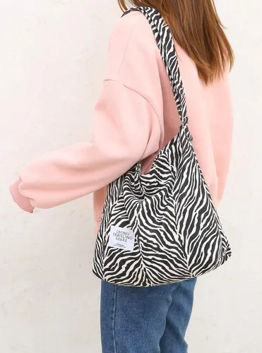 Miniatura 35 de Covelin - Bolsa de hombro informal de lona para mujer, estilo bohemio y retro, bolsa de mano, bolso cruzado, tamaño grande