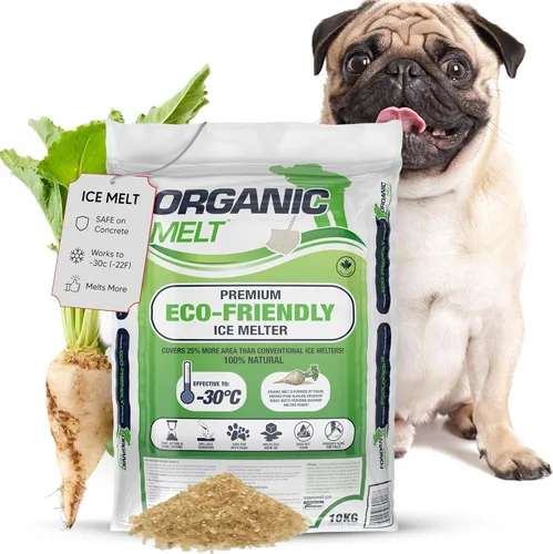 Miniatura 9 de Organic Melt Premium Granular Ice Melt es un producto ecológico y seguro para deshielo de mascotas. Es un gran derretimiento de hielo seguro para 1