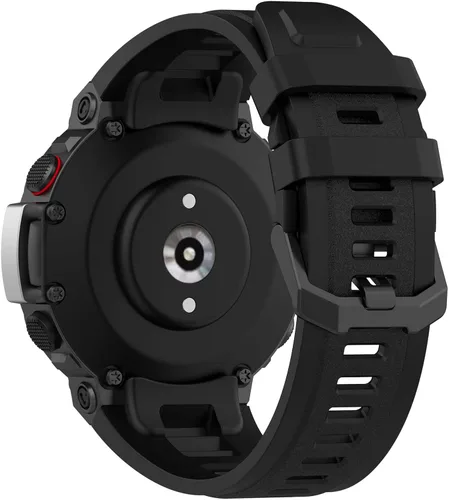hengkang Compatible con Amazfit T-Rex 2 bandas para mujeres y hombres, correas de reloj de repuesto ajustables de silicona deportiva correas