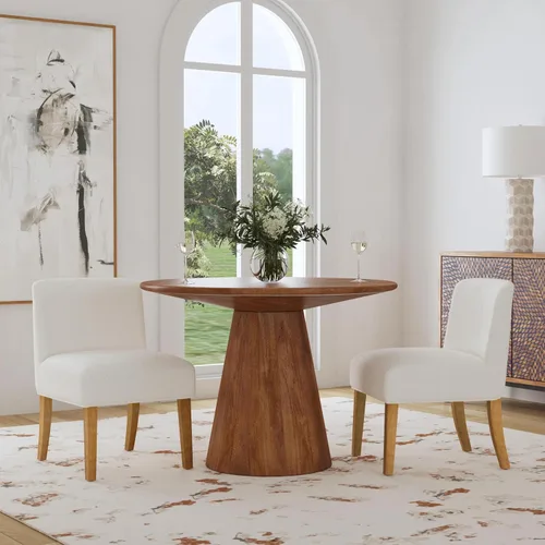 Miniatura 2 de HomePop Parsons - Silla clásica tapizada para comedor