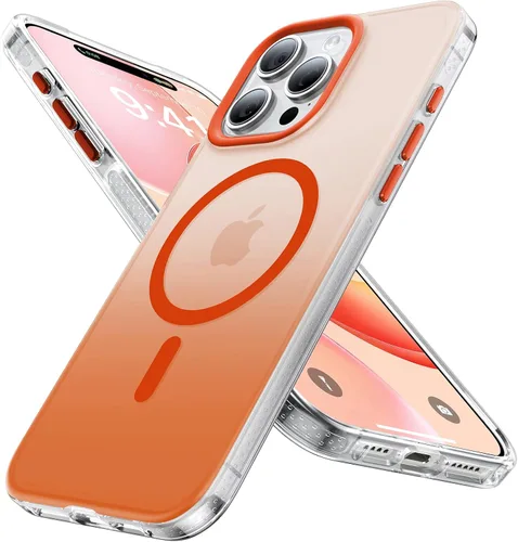 Miniatura 14 de Funda magnética para iPhone 14 Pro [compatible con MagSafe] [Fuerte magnético] [Protección de grado militar de 10 pies] Funda delgada para iPhone 14