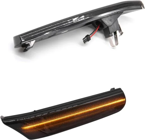 Miniatura 2 de Luces de marcador laterales LED para Porsche 1997-2004 986 Box'ster 996 Carrera 911 Lente ahumada ámbar LED parachoques delantero Marcador lateral