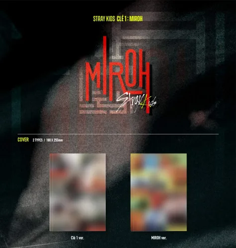 Miniatura 2 de Stray Kids - Clé 1: MIROH [Standard-Clé 1 ver.] 1CD + Fotobook + 3QR Photocard+Prepedido Beneficio+Póster Plegado + Doble Lado Extra Photocards Set