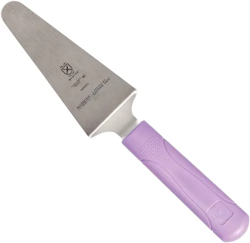 Miniatura 30 de Mercer Culinary Millennia Esparcidor de borde liso, hoja de 3.5 pulgadas, mango morado Púrpura