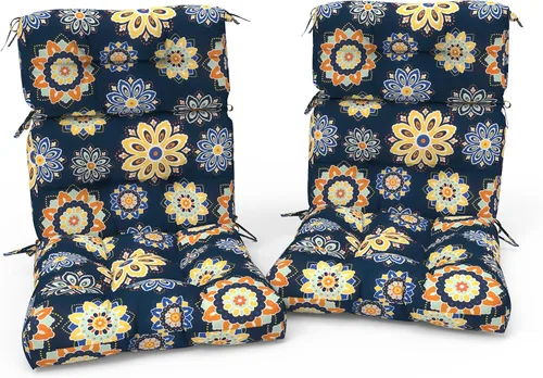 Miniatura 15 de Cojines Adirondack para sillas de patio con respaldo alto para exteriores, cojines Adirondack para jardín, porche, uso en sillas de oficina en casa